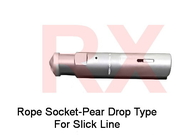 Oil Downhole Tools 2.125 Inch Pear Drop Rope Socket خط تلفن و اسلیکلین